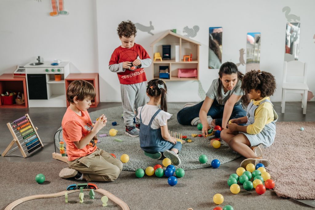 Crianças da Educação Infantil