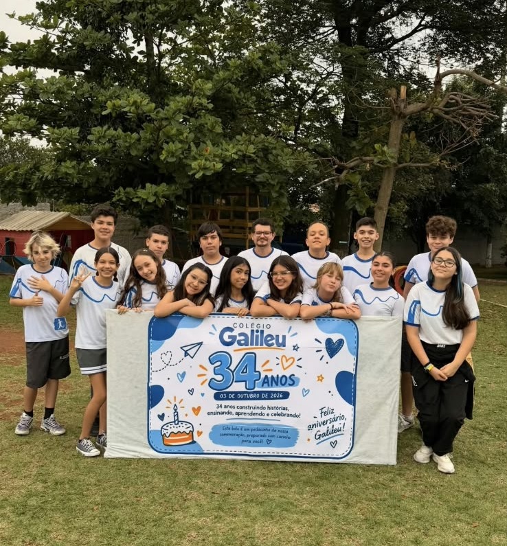 Colégio Galileu completa 34 anos